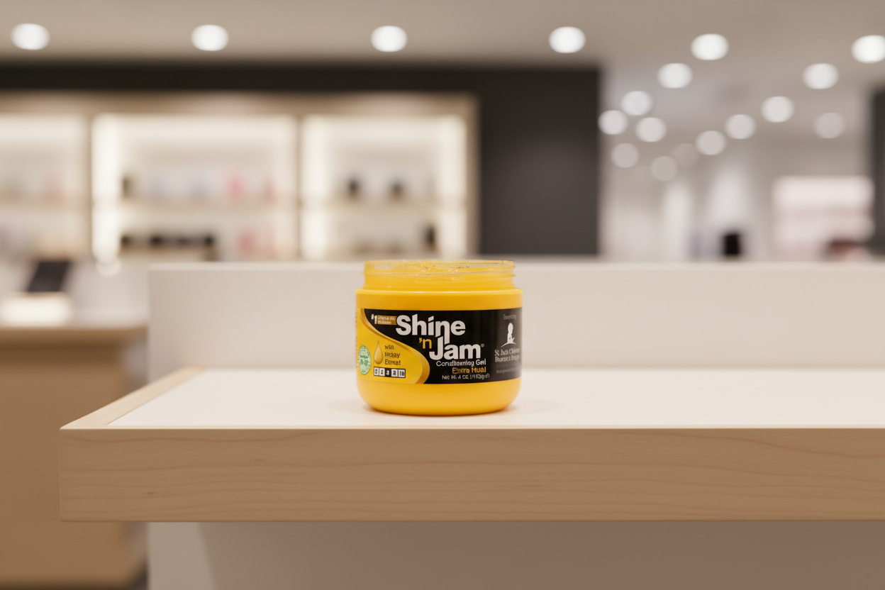 Shine & Jam Extra Hold Braiding Gel - 4 Oz