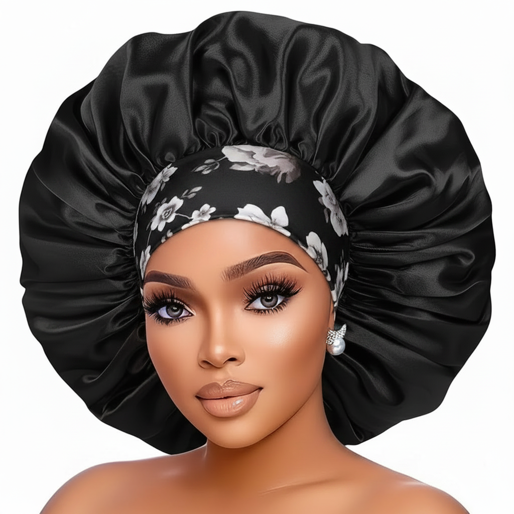 Stylish Satin Bonnet