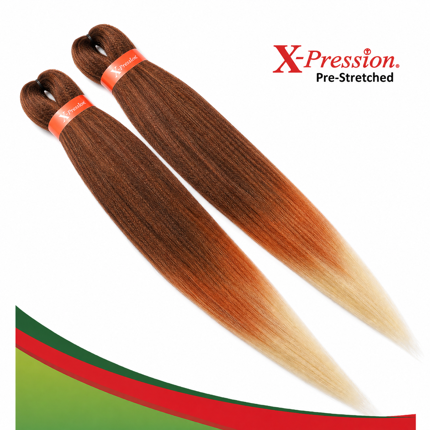 Xpression Pre-Stretched Ultra Braids - Caramel Blonde