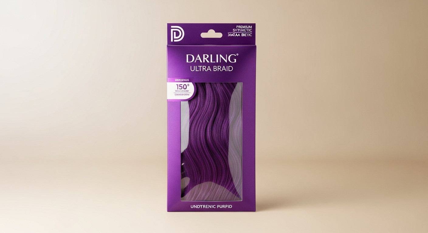 Darling-Braids – color purple
