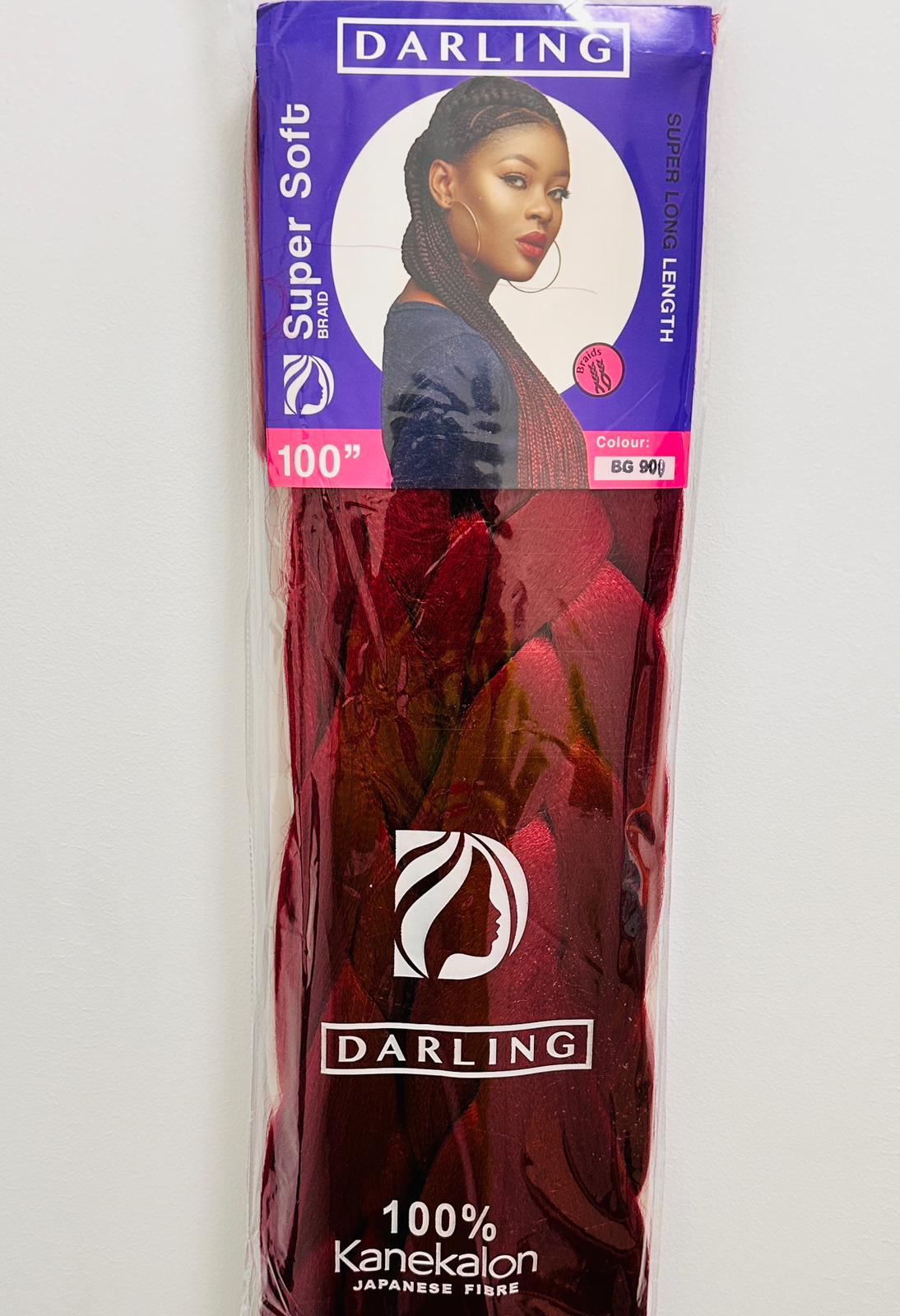 Darling-Braids – Farbe 33 (Dunkelrotbraun/Rotbraun)
