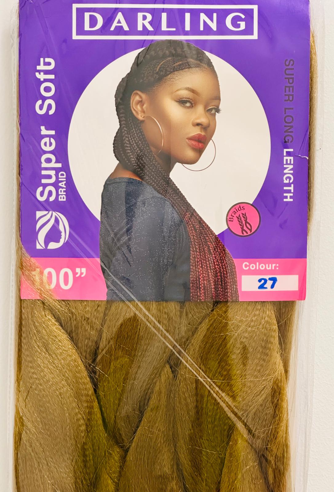 Darling-Braids – Farbe 33 (Dunkelrotbraun/Rotbraun)