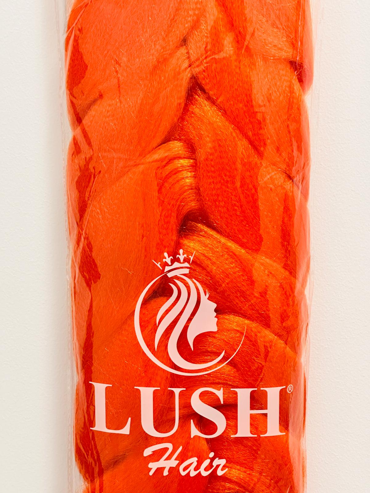 Lush Wow Braids; Fire Orange