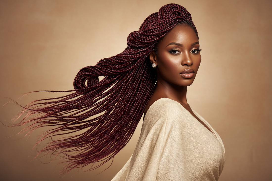 Best Braiding Hair Colours for Dark Skin Tones