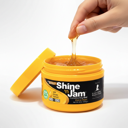 Shine & Jam Extra Hold Braiding Gel - 8 Oz