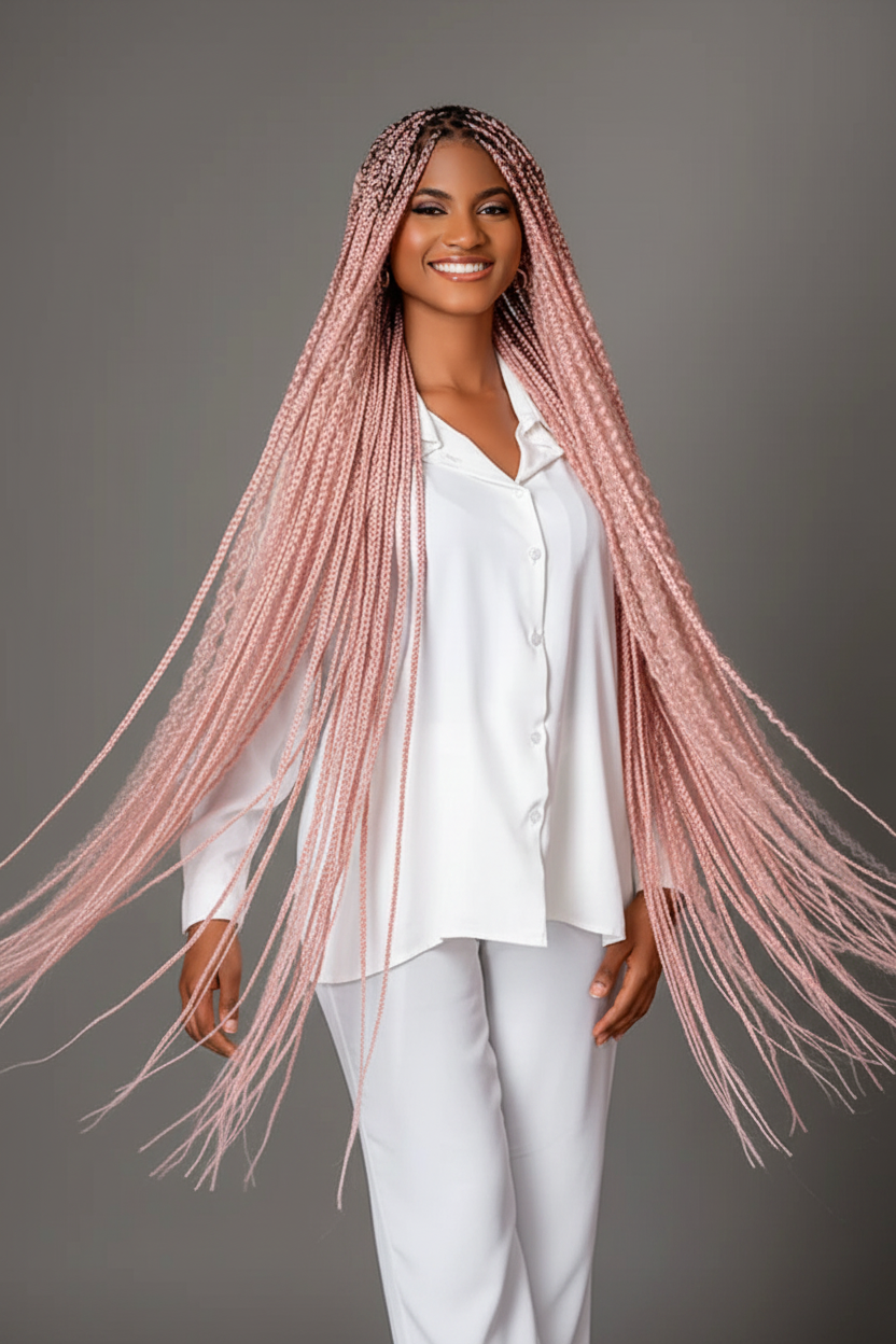Lush Wow Braids Peach