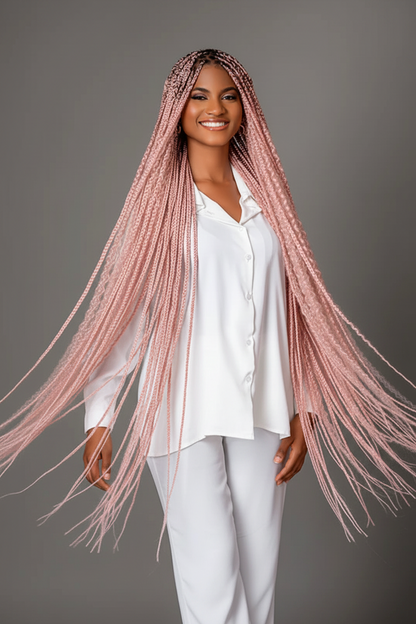 Lush Wow Braids Peach