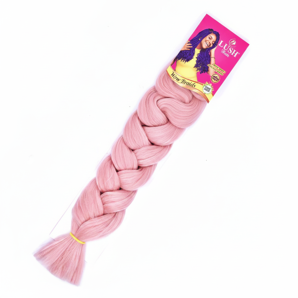 Lush Wow Braids Peach