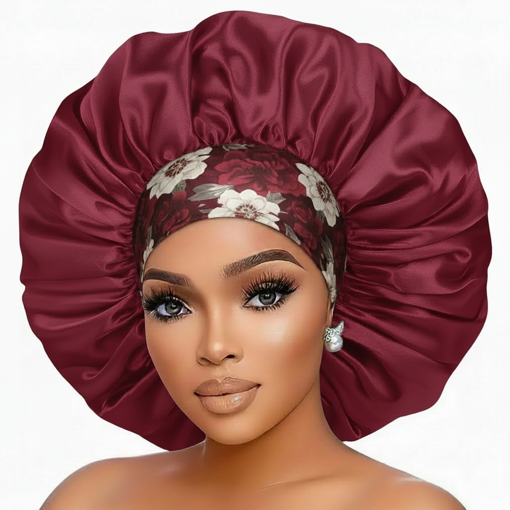 Stylish Satin Bonnet