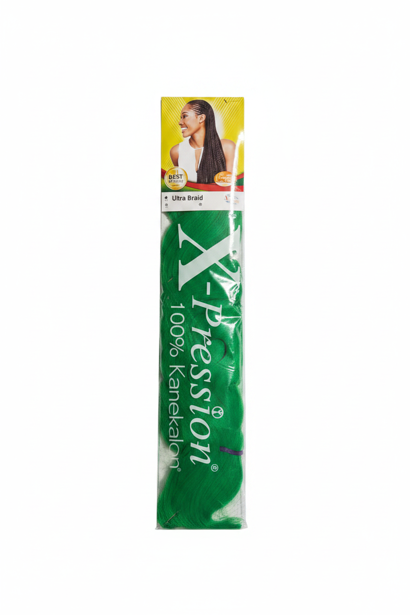 X-pression Ultra Braids #Green