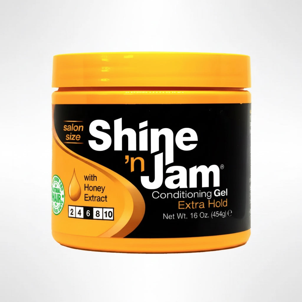 Shine & Jam Extra Hold Braiding Gel - 16oz