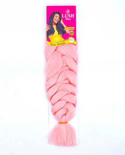 Lush Wow Braids Peach