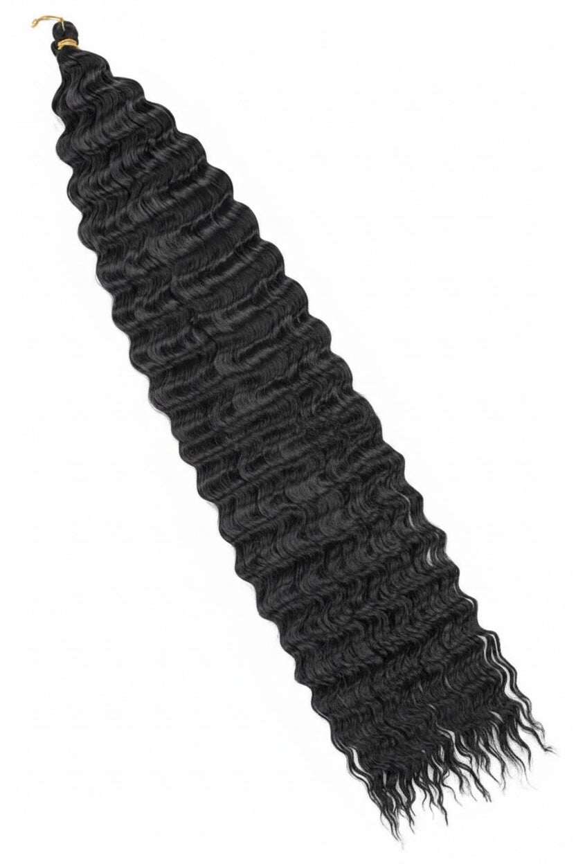 Ariel Curls Crochet - 1B