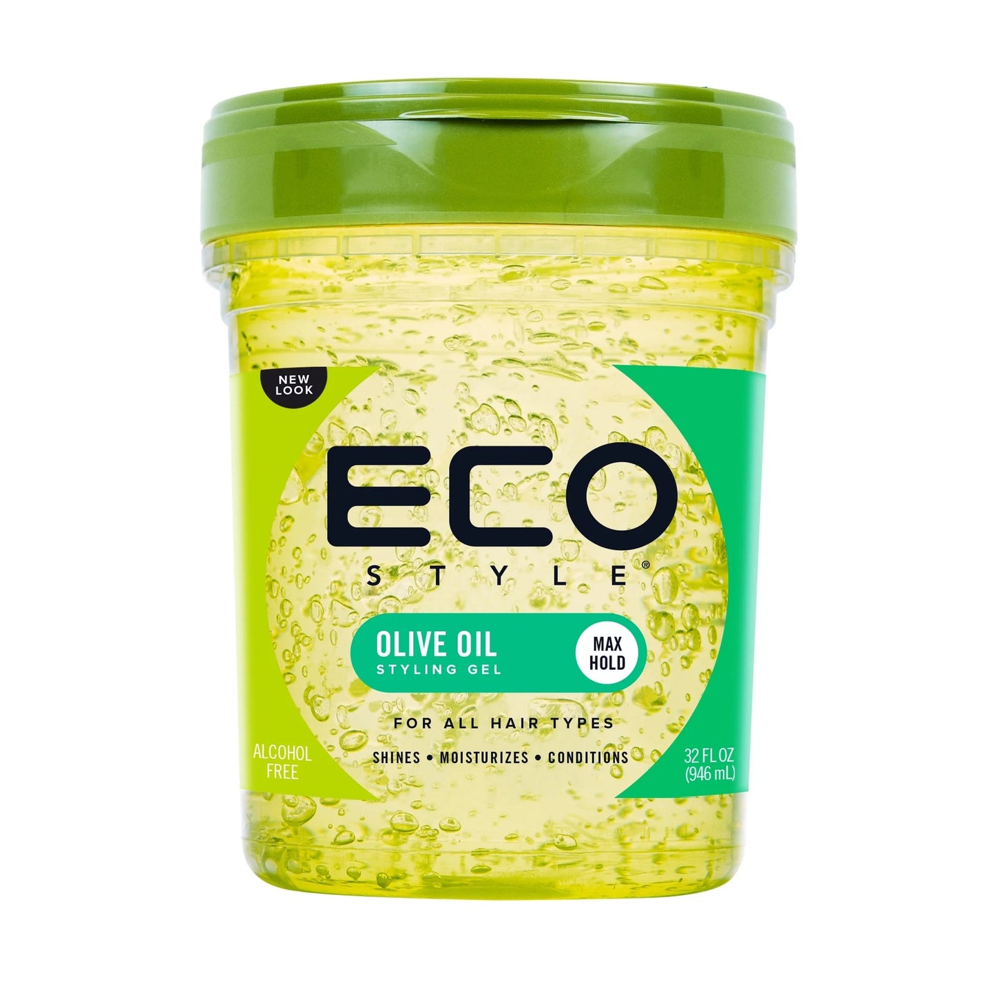 Eco Style Gel Olive Oil - Max Hold - 32oz