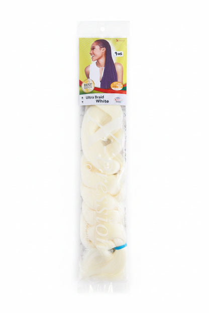 X-pression Ultra Braids - White