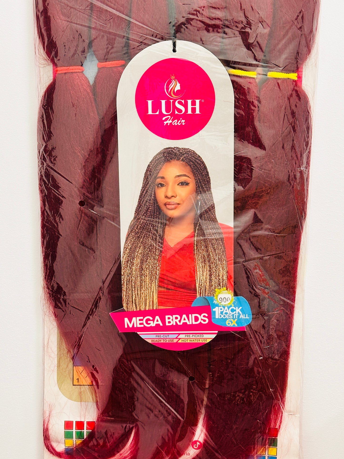 Lush Pre-Stretched Mega Braids 900