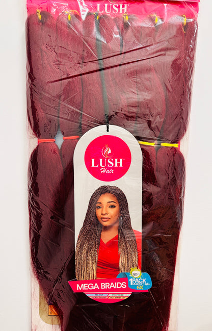 Lush Pre-Stretched Mega Braids 900
