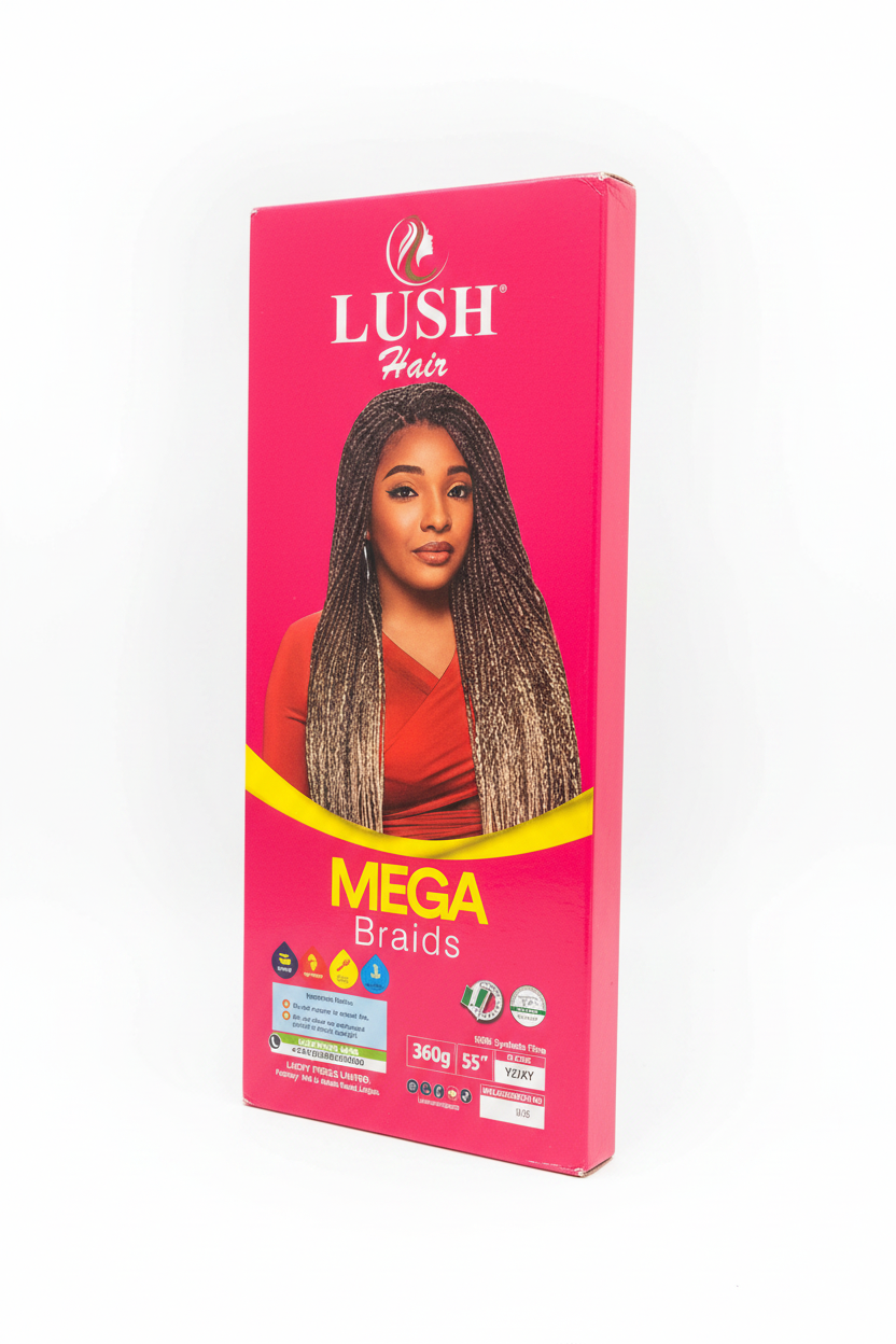 Lush Pre-Stretched Mega Braids 1/27