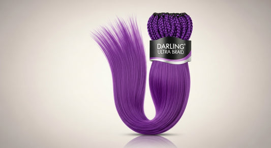 Darling-Braids – color purple