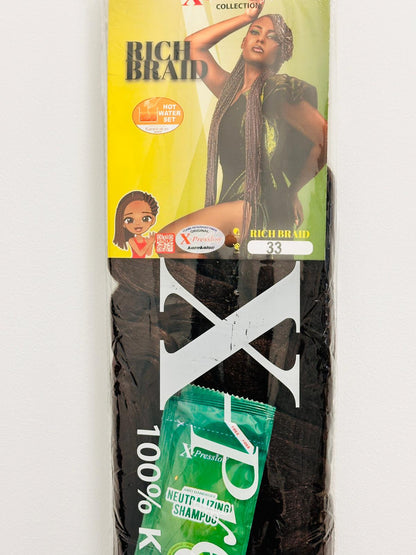 X-pression Rich Braids #33