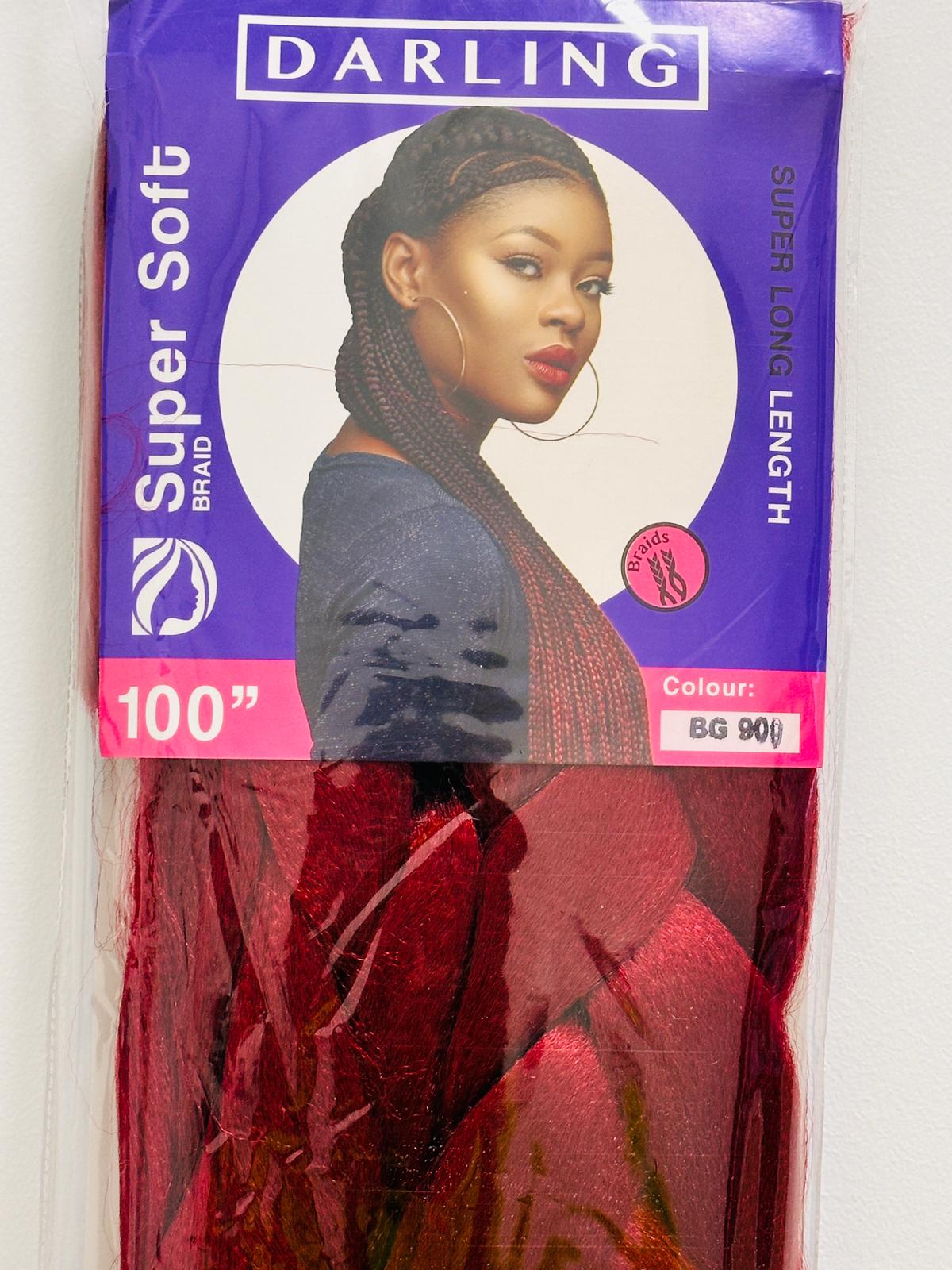 Darling-Braids – Farbe 33 (Dunkelrotbraun/Rotbraun)