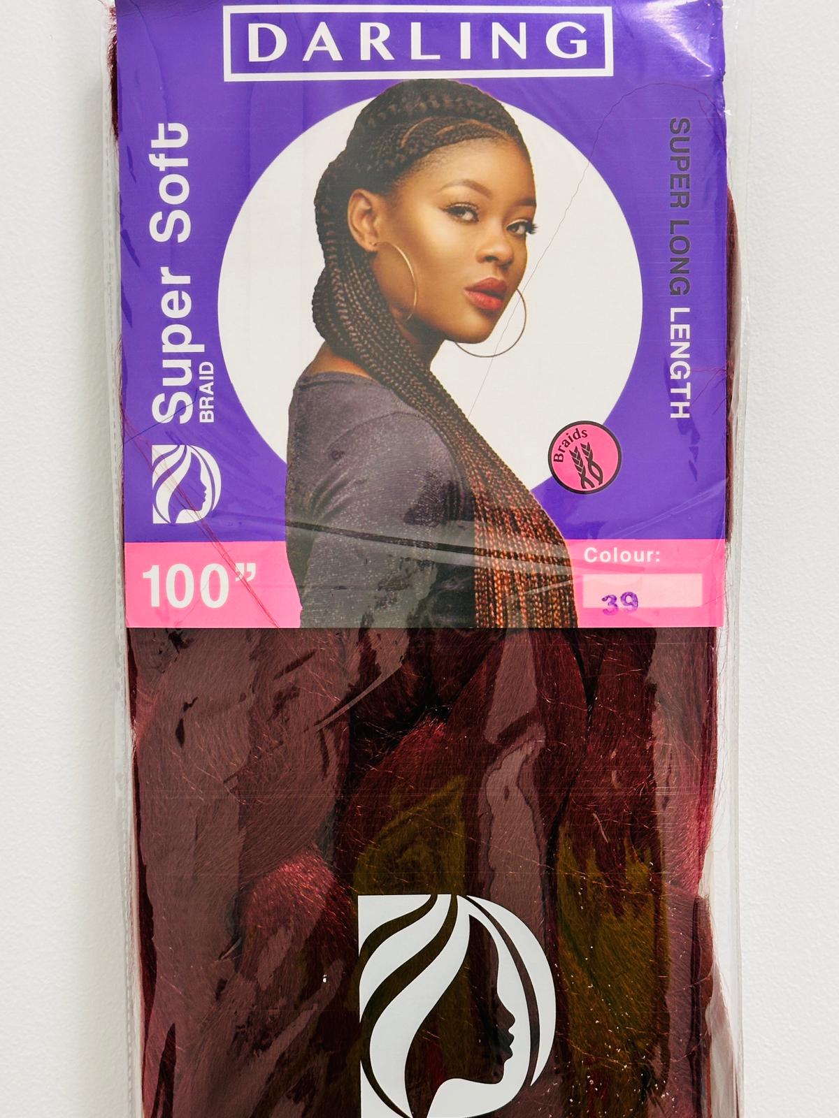 Darling-Braids – Farbe 33 (Dunkelrotbraun/Rotbraun)