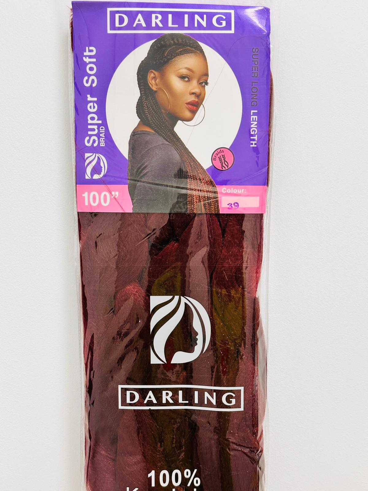 Darling-Braids – Farbe 33 (Dunkelrotbraun/Rotbraun)
