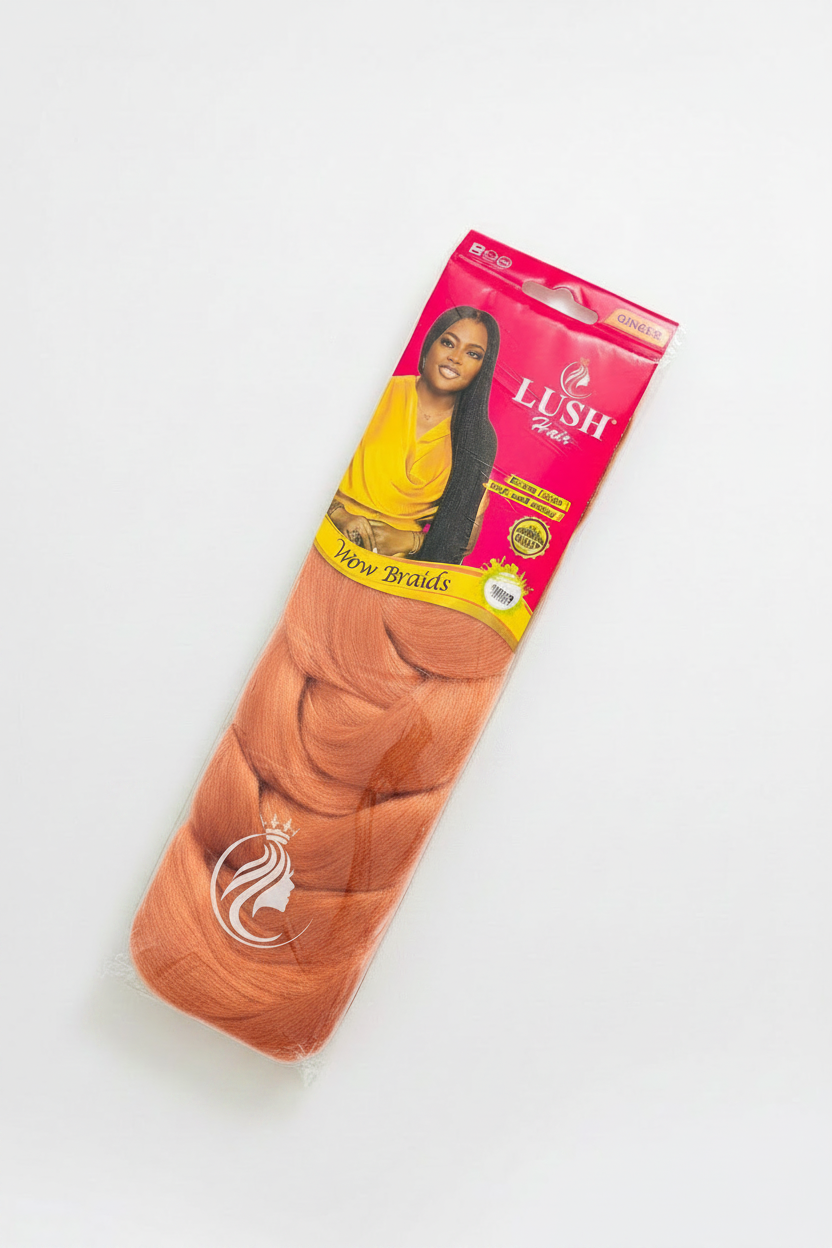 Lush Wow Braids Peach