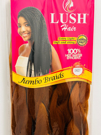 Lush Jumbo Braids Ginger