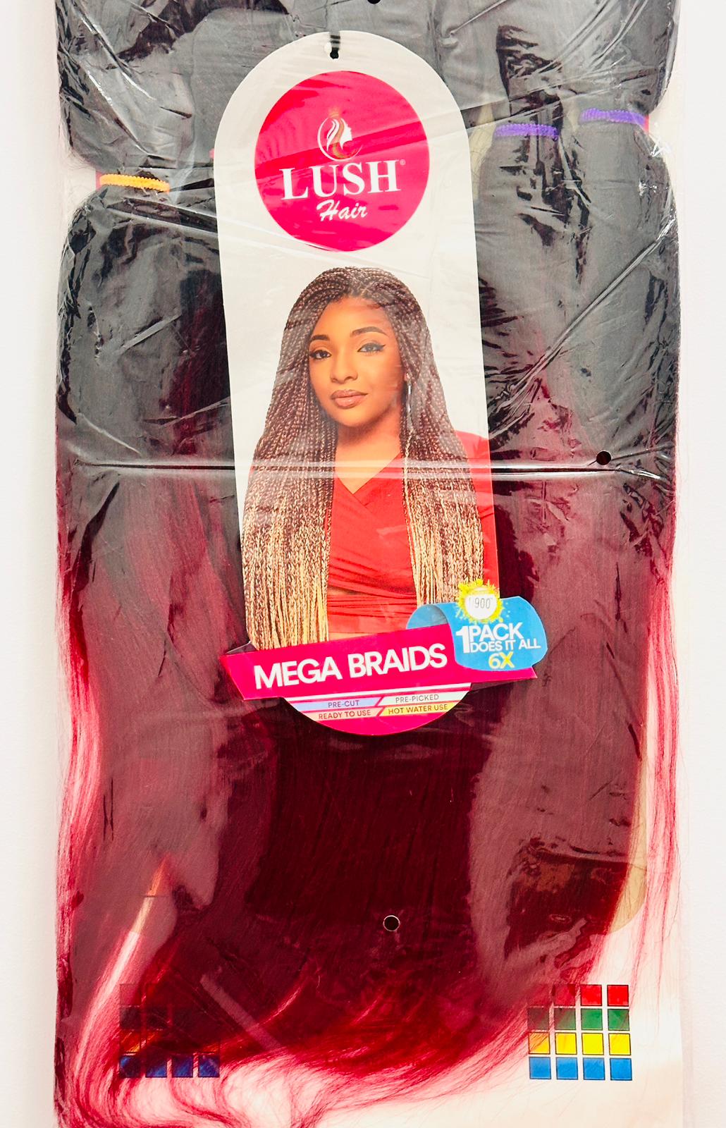 Lush Pre-Stretched Mega Braids 1/900