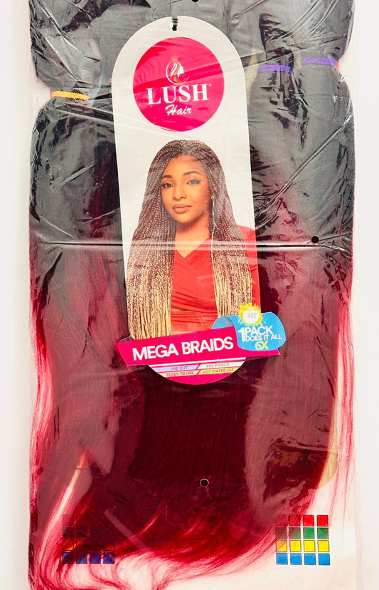 Lush Pre-Stretched Mega Braids 1/900