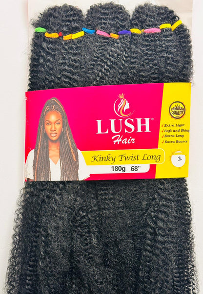 Lush Kinky Twist Long: #1