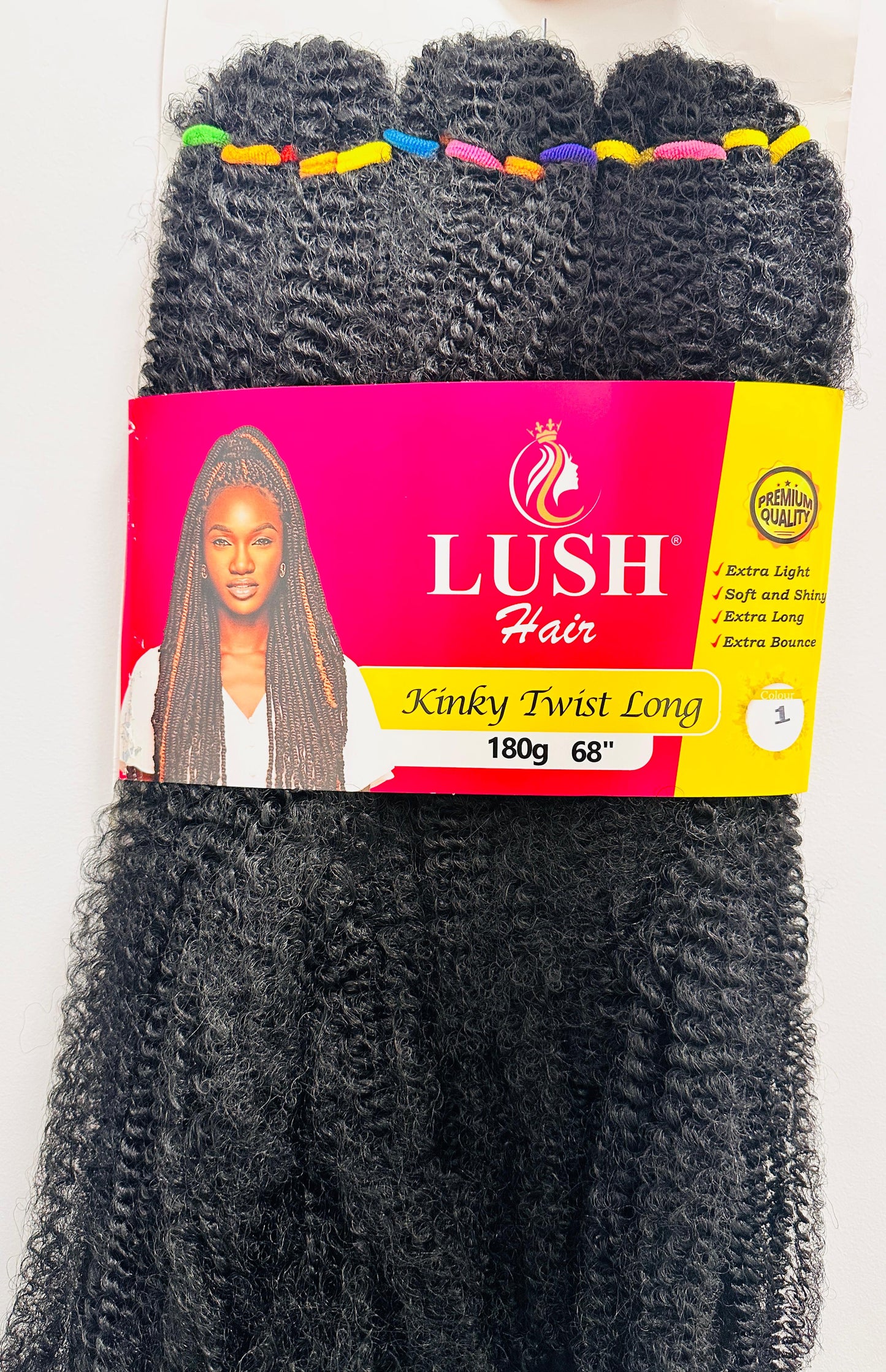 Lush Kinky Twist Long: #1