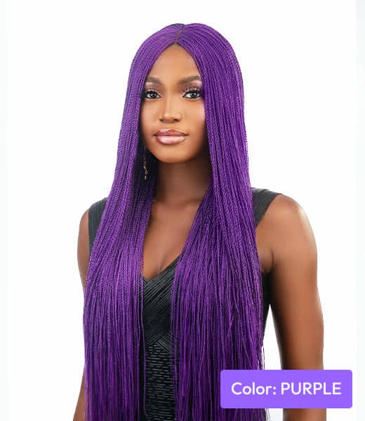 Darling-Braids – color purple