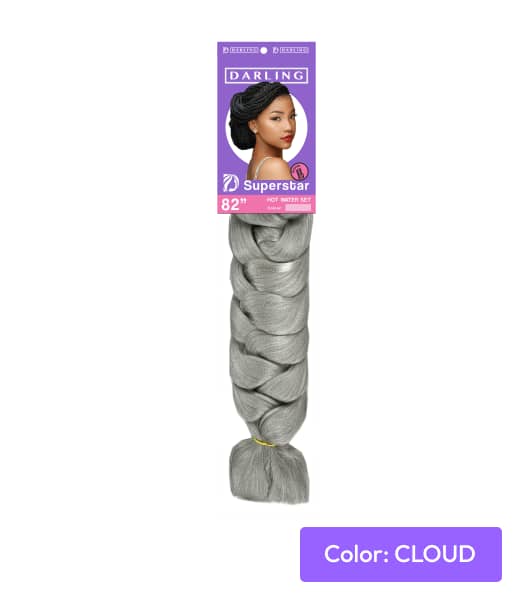 Darling-Braids – color silver