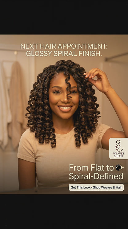 French Spiral Curls - 4